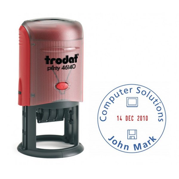 TRODAT 46140 NEW ( 2 COLOR PAD )