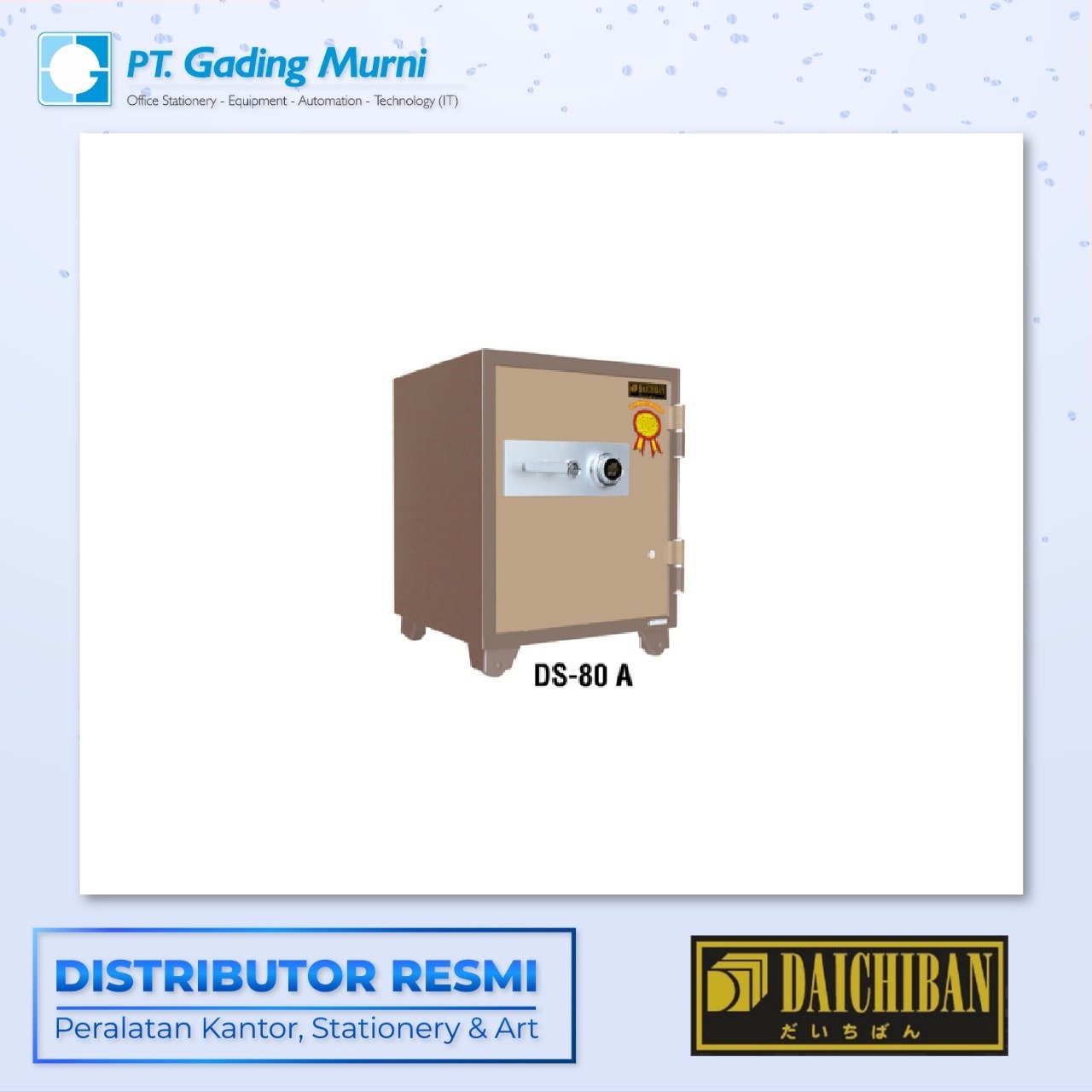 DAICHIBAN BRANKAS DS-80A TANPA ALARM