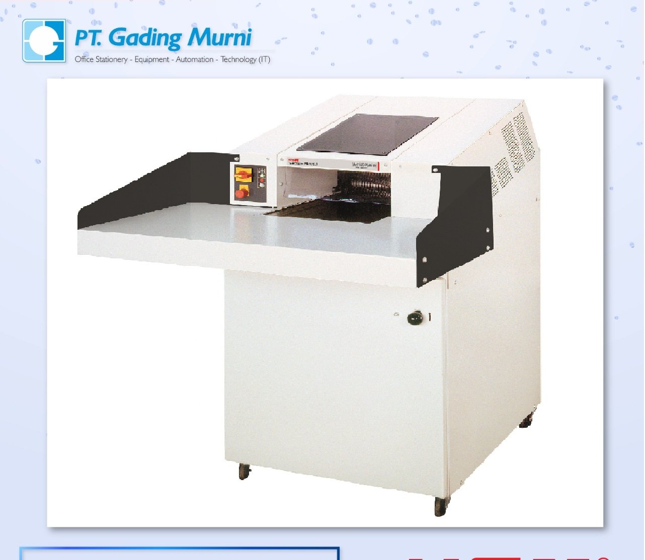 HSM FA 400.2 CROSS CUT 5.8 X 50 MM DOCUMENT SHREDDER POWERLINE 