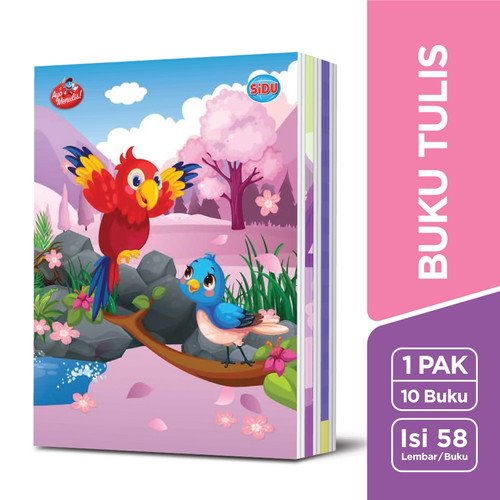 SIDU BUKU TULIS 58LBR
