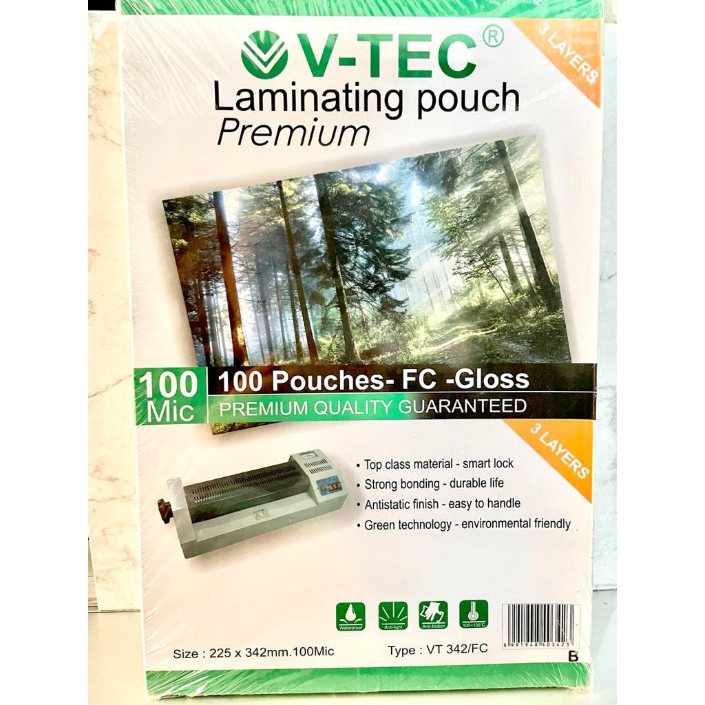 Jual V-TEC PLASTIK LAMINATING VT-342 FOLIO