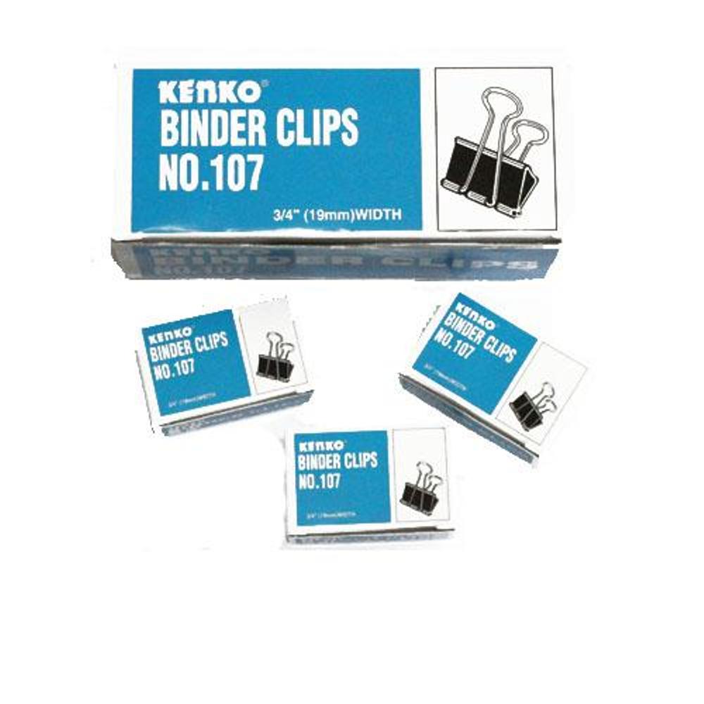 BINDER CLIP 107/18 MM KENKO