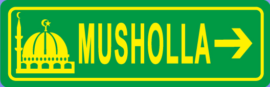 LABEL BESAR WARNA MUSHOLLA KANAN