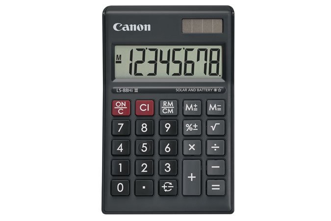 CALCULATOR CANON LS-88HI III