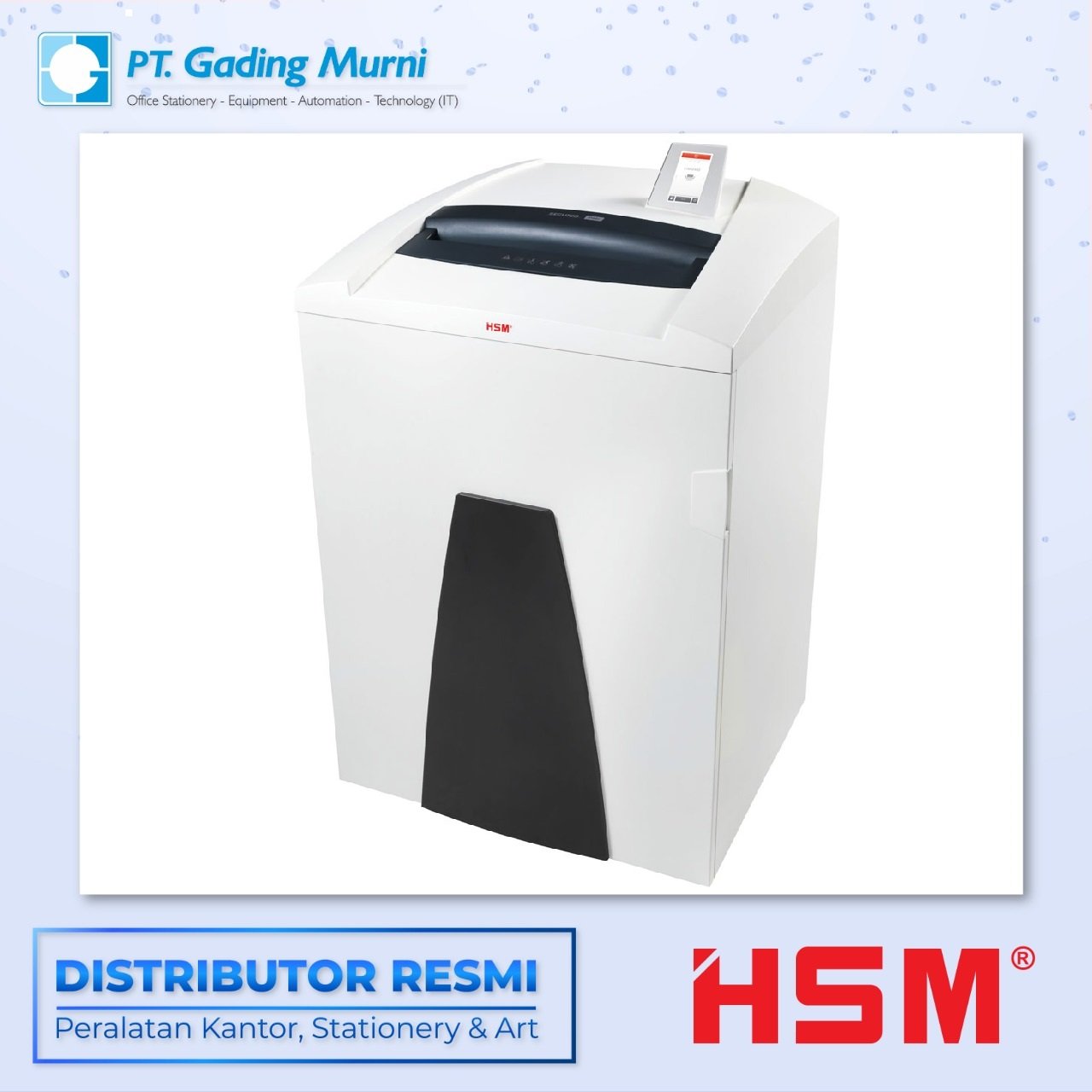 HSM DOCUMENT SHREDDER P40i CROSS CUT 4,5 X 30 MM