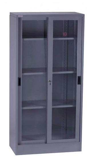 ALMARI ARSIP PINTU KACA SLIDING VIP V-602